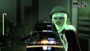 Penelope singing in Rock Band 1.
