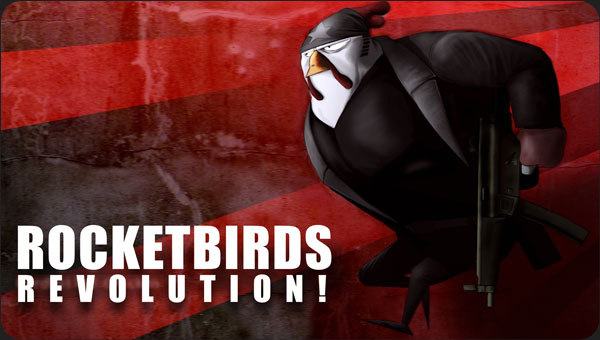 Rocketbirds Hardboiled Chicken: aves em guerra em um belo game indie - Arkade