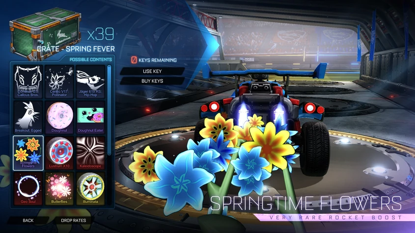 Springtime Flowers - Detail