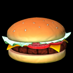 Cheeseburger topper icon