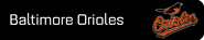 Baltimore Orioles player banner icon