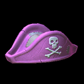Pirates hat topper icon pink