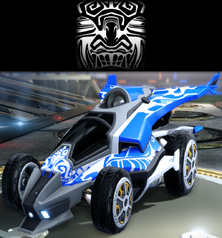 Aftershock with the Tribal decal.