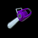 Chainsaw topper icon purple
