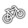 Bicycle Goal points icon