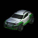 Jackal body icon forest green