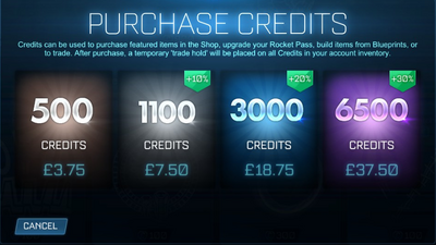 Rocket league steam hot sale price