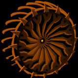 Glaive Inverted wheel icon