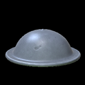 Brodie helmet topper icon grey