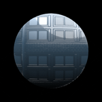 Windowed paint finish icon