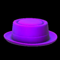 Purple pork pie hat outlet