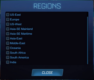 Servers | Rocket League Wiki | Fandom