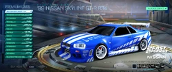 99 Nissan Skyline Gt R R34 Rocket League Wiki Fandom