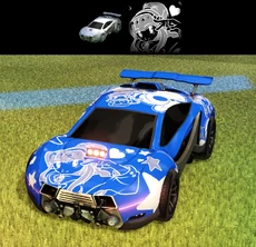 Masamune with the Kawaii decal.