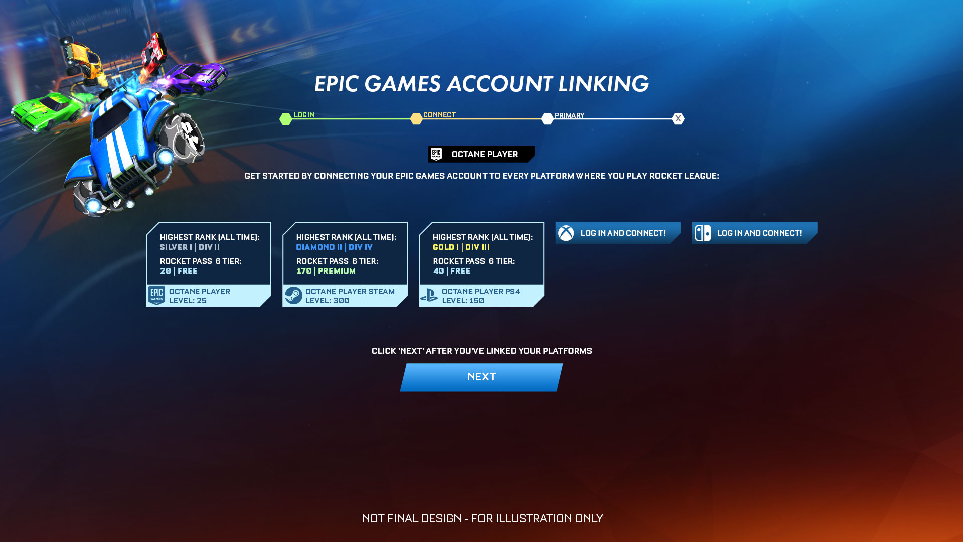 Liga dos carros sai da Steam e fica Free na Epic