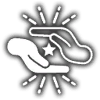 Low Five points icon