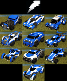 Merc (2nd row, center) with the Lightning decal.