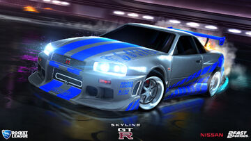 99 Nissan Skyline Gt R R34 Rocket League Wiki Fandom