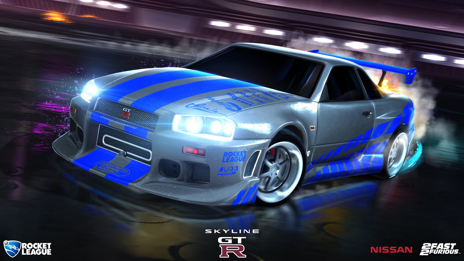 99 Nissan Skyline Gt R R34 Rocket League Wiki Fandom