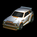 Fennec body icon orange