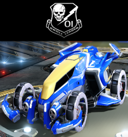 Kaleidoscope Decal  Rocket League Garage