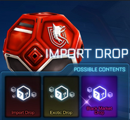 Import Drop possible rarity