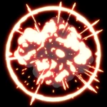 Toon goal explosion icon
