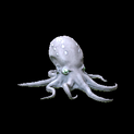 Octopus topper icon grey