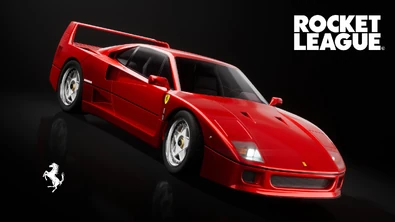Promotional image of the Ferrari F40
