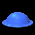Brodie helmet topper icon cobalt