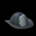 Fire helmet topper icon black