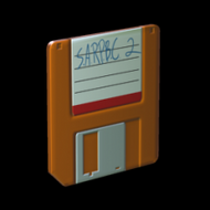 Floppy antenna icon