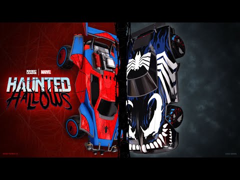 The_World_of_Spider-Man_Swings_into_Rocket_League’s_Haunted_Hallows!
