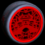 Paper-Cut wheel icon