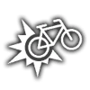 Bicycle Hit points icon