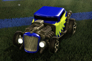 Backfire with Wings decal