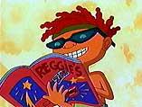 Otto reading Zine