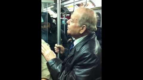 Old Guy Creeping a Girl on the TTC