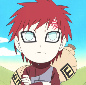 O cabelo do Gaara era tão lindo, af - A m a t e r a s u