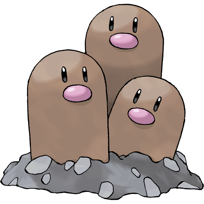 It evolved form of Alolan Diglett. 