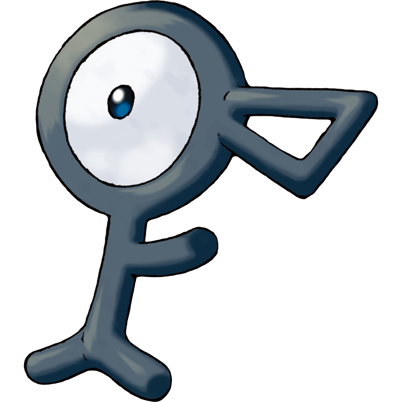 Pokemon Unown Alphabet 2