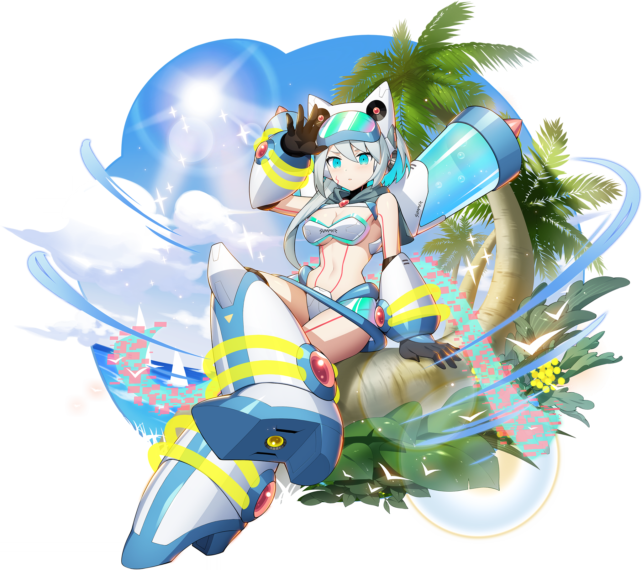 Swimsuit Tron, Rockman X DiVE / Mega Man X Dive Wiki