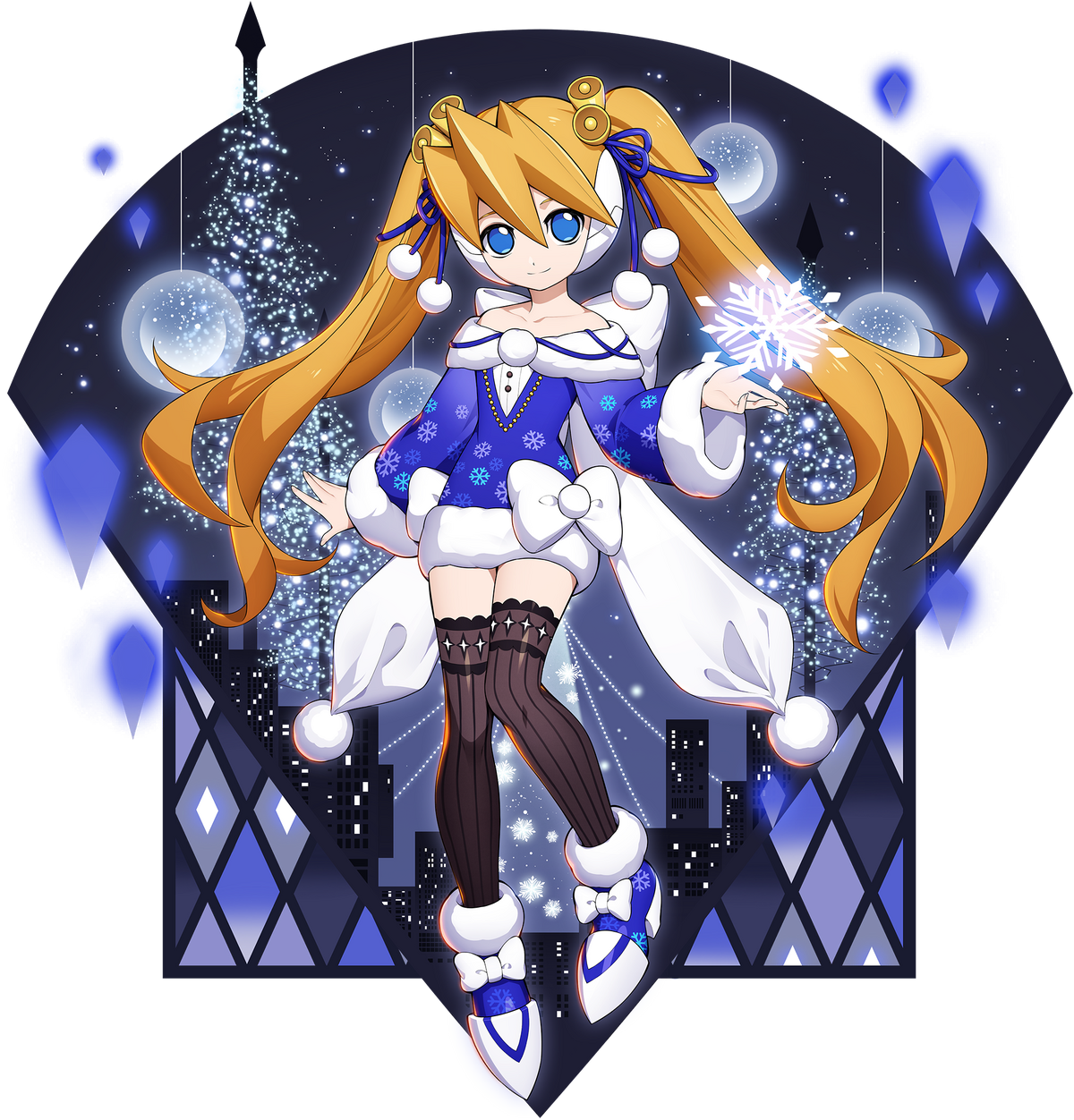 Christmas Ciel Rockman X Dive Mega Man X Dive Wiki Fandom