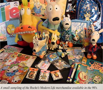 rocko's modern life spunky plush