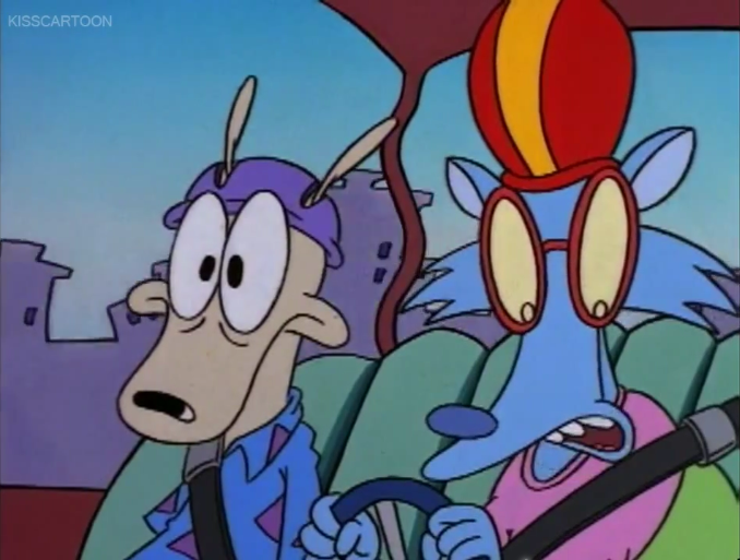 Rocko's modern life kisscartoon shop