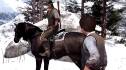 Jack is saved by his father.