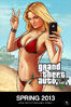 The second artwork for Grand Theft Auto V.