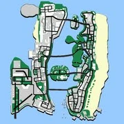 Map of Vice City