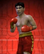 Joe Chan as seen in Rocky (video game)