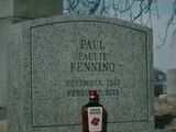 Paulie's grave
